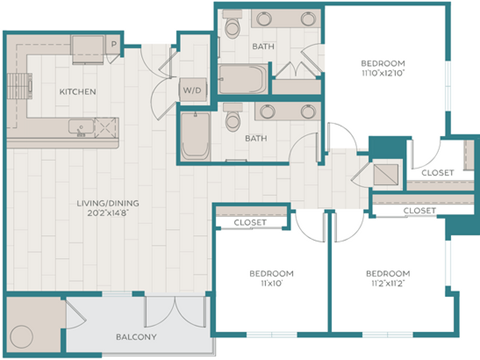 C1 Alt 2 floorplan